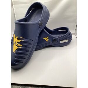 Men's FOCO West‎ Virginia Mountaineers Rubber Clogs XL 13-14 NWOT